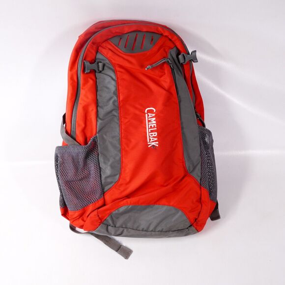 Camelbak Hiking Backpack Travel Luggage Hiker Satchel Book Bag Pack Red Gray
